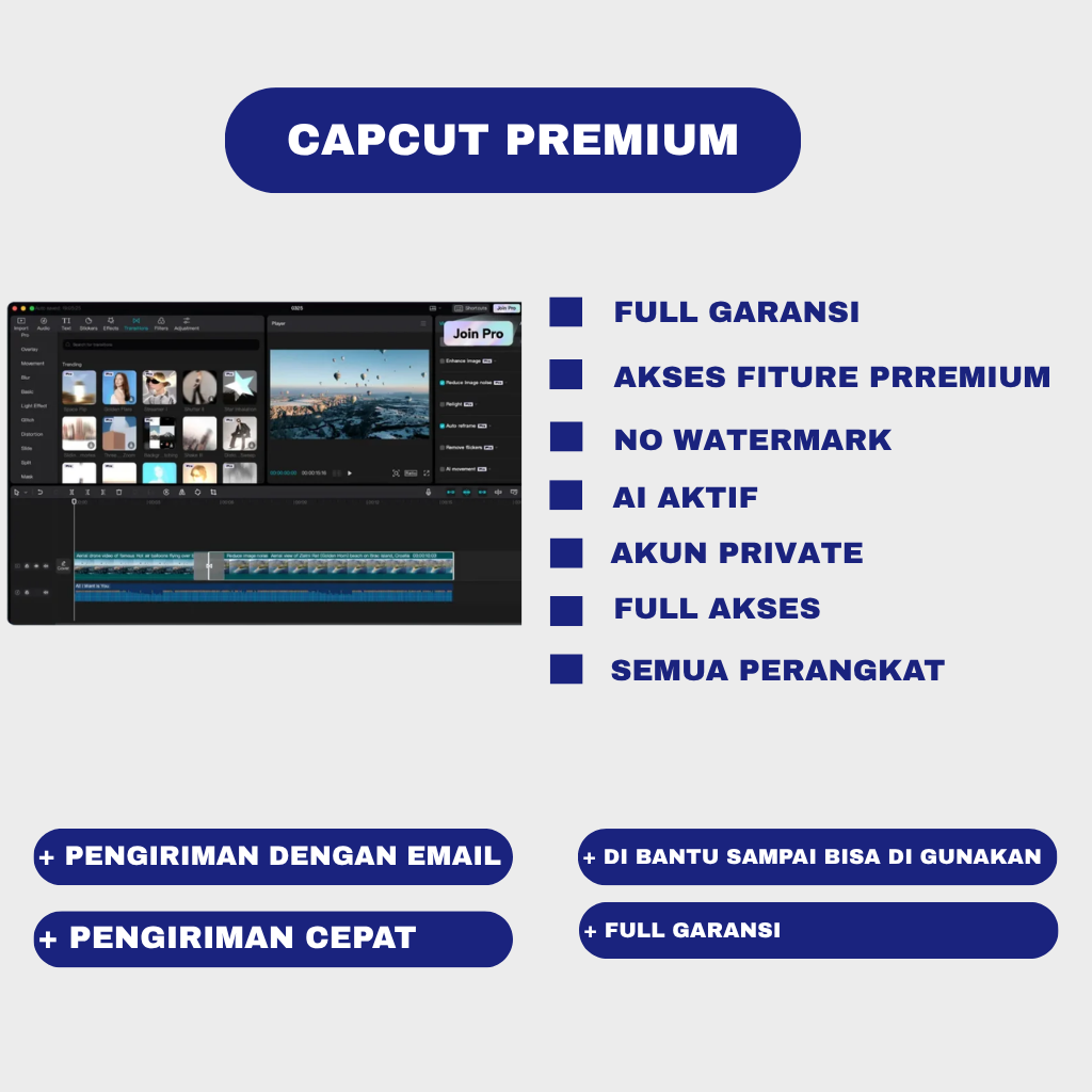 CAPCUT PRO FULL VERSION